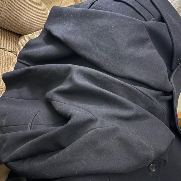 Banana Republic Dark Gray Pea Coat - Picture 5 of 5